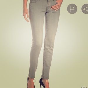 Michael Kors “Izzy Skinny” gray skinny jeans, Sz 4